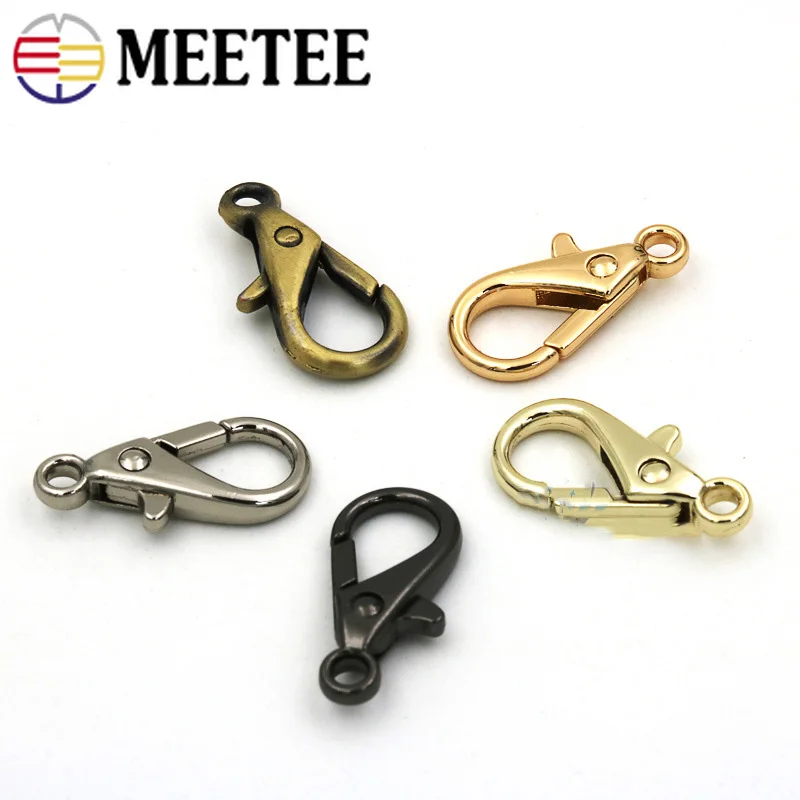 Meetee 10/30pcs 6X27mm Metal Lobster Hook Clasp Pendant Keychain Buckle DIY Bags Chain Strap Hang Buckles Hardware Accessories
Meetee 10/30pcs 6X27mm Metal Lobster Hook Clasp Pendant Keychain Buckle DIY Bags Chain Strap Hang Buckles Hardware Accessories