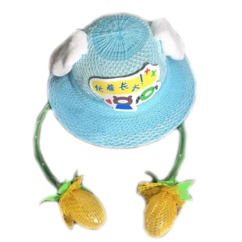 Toddler Kids Cute LED Light Up Rabbit Bucket Hat with Airbag Moving Ears Children Sun Proctection Woven Straw Cap Photo Props
Toddler Kids Cute LED Light Up Rabbit Bucket Hat with Airbag Moving Ears Children Sun Proctection Woven Straw Cap Photo Props