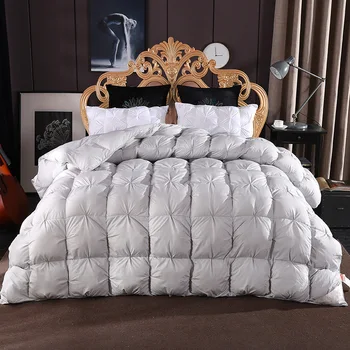 White Goose Down Thickened Winter Warm Quilt 3d Luxury Goose Down Duvet King Queen Full Size Comforter Winter Thick Blanket
White Goose Down Thickened Winter Warm Quilt 3d Luxury Goose Down Duvet King Queen Full Size Comforter Winter Thick Blanket