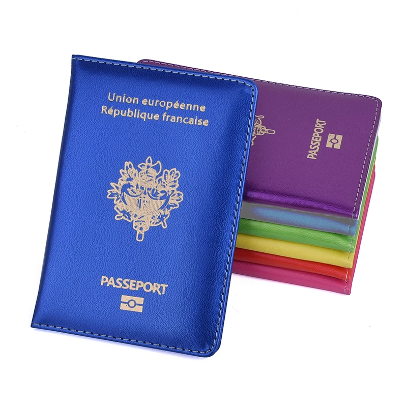 Vintage Business Passport Cover Holder Multi-Function Credit ID Bank Card Protector Women Men leather Wallet Travel Accessories | Багаж и