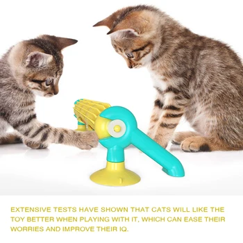 Interactive Pet Cat Toy For Kitten Scratching Itching Training Education With Tracking Ball Puzzle Toys Pet Products Supply Sale
Interactive Pet Cat Toy For Kitten Scratching Itching Training Education With Tracking Ball Puzzle Toys Pet Products Supply Sale