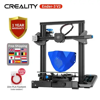 Newest Upgraded Full Metal CREALITY 3D Printer Ender-3 V2 32 Bit Silent Mainboard UI Screen printer With Resume print
Newest Upgraded Full Metal CREALITY 3D Printer Ender-3 V2 32 Bit Silent Mainboard UI Screen printer With Resume print