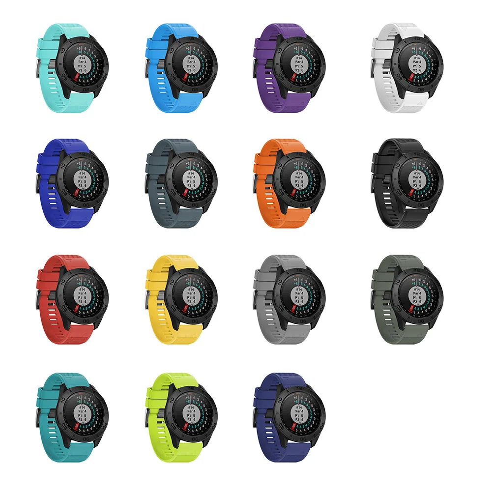 22mm Quick Release Easy Fit Silicone Replacement Watch Strap For Garmin Fenix 5 Forerunner 935 Approach S60 PUO88
22mm Quick Release Easy Fit Silicone Replacement Watch Strap For Garmin Fenix 5 Forerunner 935 Approach S60 PUO88