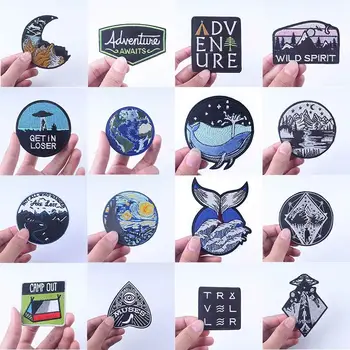 Travel Cloth Patch Mountains Iron On Patches For Clothing Adventure Explore The Natural Stripes Embroidered Badges Custom Patch
Travel Cloth Patch Mountains Iron On Patches For Clothing Adventure Explore The Natural Stripes Embroidered Badges Custom Patch