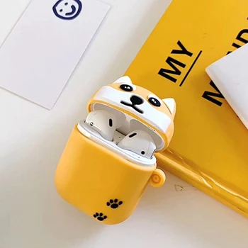 Cute Shiba Inu Puppy Style Headphones Case Husky Shape Protective Cover For Apple Airpods Protective Cover Box For Air Pods
Cute Shiba Inu Puppy Style Headphones Case Husky Shape Protective Cover For Apple Airpods Protective Cover Box For Air Pods
