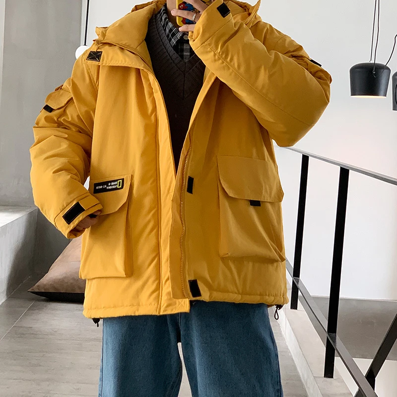Men Streetwear Winter Jacket 2020 Black Mens Harajuku Overcoat Cargo Jackets Parka Korean Casual Autumn Coats Plus Size
Men Streetwear Winter Jacket 2020 Black Mens Harajuku Overcoat Cargo Jackets Parka Korean Casual Autumn Coats Plus Size