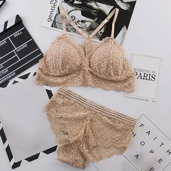 Sexy Lace Bra Sets Women Seamless Embroidery Bralette Wireless Breathable Underwear Lingerie Set
Sexy Lace Bra Sets Women Seamless Embroidery Bralette Wireless Breathable Underwear Lingerie Set