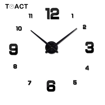 3D Wall Clock Quartz DIY Watch Modern Design Wall Clocks Stickers Living Room Large Decorative Acrylic Mirror Hanging Watches
3D Wall Clock Quartz DIY Watch Modern Design Wall Clocks Stickers Living Room Large Decorative Acrylic Mirror Hanging Watches