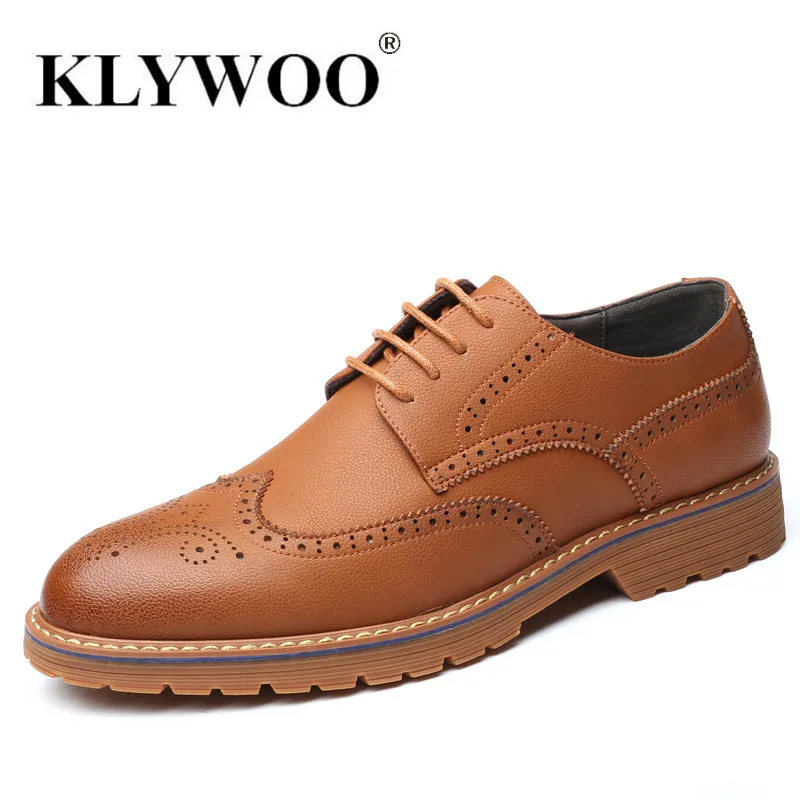 Men Dress Shoes Fashion Leisure Hard-wearing Breathable Shoes for Men Retro Low Tops Lace-up Brand Men Leather shoes KLYWOO
Men Dress Shoes Fashion Leisure Hard-wearing Breathable Shoes for Men Retro Low Tops Lace-up Brand Men Leather shoes KLYWOO