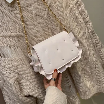 Cute Chain Ruched Women's Bag Fashion Messenger Bags for Women Mini Square Bag Korea Female Designer Wallet Handbags Bolsa Mujer
Cute Chain Ruched Women's Bag Fashion Messenger Bags for Women Mini Square Bag Korea Female Designer Wallet Handbags Bolsa Mujer