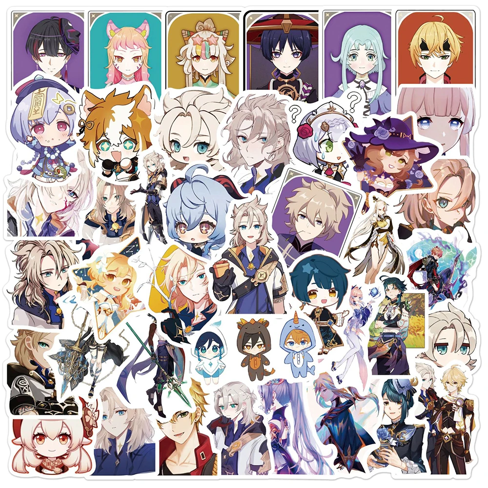 10/30/50PCS Anime Genshin Impact Game Stickers Graffiti Decal DIY Phone Car Laptop Bike Guitar Scrapbook Kid Cartoon Sticker Toy
10/30/50PCS Anime Genshin Impact Game Stickers Graffiti Decal DIY Phone Car Laptop Bike Guitar Scrapbook Kid Cartoon Sticker Toy
