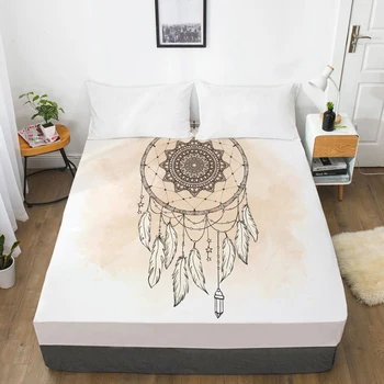 Customize Fitted Sheets Mattress Cover With Elastic Band 3D Bedsheet Linens 90x200 160x200 Bed Sheet Bedding Dreamcatcher
Customize Fitted Sheets Mattress Cover With Elastic Band 3D Bedsheet Linens 90x200 160x200 Bed Sheet Bedding Dreamcatcher