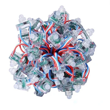 DC12V 50pcs 50ct WS2811 Square LED Pixel RWB Black Wire 18awg with ray wu/daniel/xconnect connector
DC12V 50pcs 50ct WS2811 Square LED Pixel RWB Black Wire 18awg with ray wu/daniel/xconnect connector