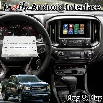 Lsailt Android Multimedia Video Interface for GMC Canyon 2014-2019 year Mylink System with GPS Navigation
Lsailt Android Multimedia Video Interface for GMC Canyon 2014-2019 year Mylink System with GPS Navigation