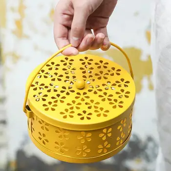 Retro Mosquito Coil Holder Fireproof Mosquito Incense Incenses Mosquito Repellent Burner Box Pest Killer Metal For Home Gar U9V4
Retro Mosquito Coil Holder Fireproof Mosquito Incense Incenses Mosquito Repellent Burner Box Pest Killer Metal For Home Gar U9V4