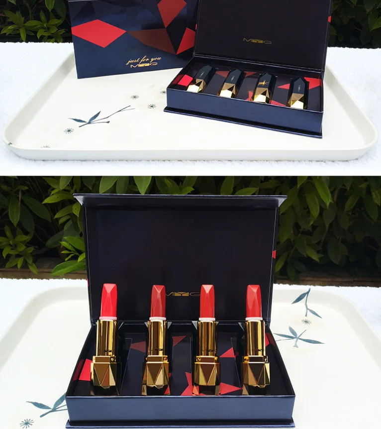Hot Premium Lipstick Set Tea Fragrance Nutritious Waterproof Maquiage Red Lipstick Set Brand Makeup Set Easy To Wear Lips 4pcs/
Hot Premium Lipstick Set Tea Fragrance Nutritious Waterproof Maquiage Red Lipstick Set Brand Makeup Set Easy To Wear Lips 4pcs/
