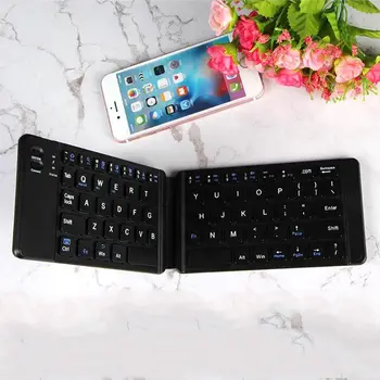 Portable Ultra Thin Light Mini Bluetooth 3.0 Folding Keyboard Wireless Rechargeable Keypad For IOS/Android/Windows Ipad Tablet P
Portable Ultra Thin Light Mini Bluetooth 3.0 Folding Keyboard Wireless Rechargeable Keypad For IOS/Android/Windows Ipad Tablet P