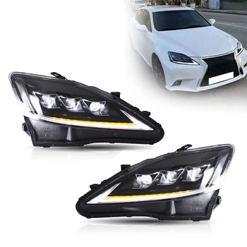Full LED Headlights for Lexus IS250 IS350 IS F 2006-2012 with Sequential (Also fit Lexus IS F Model), Clear Reflector.(Set of 2)
Full LED Headlights for Lexus IS250 IS350 IS F 2006-2012 with Sequential (Also fit Lexus IS F Model), Clear Reflector.(Set of 2)