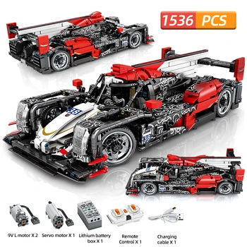 Technic Remote Control Racing Car Building Blocks Model 1:14 MOC RC/non-RC Sports Speed Racer Vehicle Bricks Toys for Children
Technic Remote Control Racing Car Building Blocks Model 1:14 MOC RC/non-RC Sports Speed Racer Vehicle Bricks Toys for Children