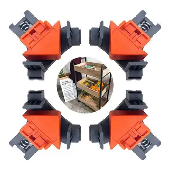Multi-purpose Angle Clamps Right Angle Fixing Clip Adjustable Swing Corner Clamp Clip Fixer for Welding, Wood-Working, Drilling
Multi-purpose Angle Clamps Right Angle Fixing Clip Adjustable Swing Corner Clamp Clip Fixer for Welding, Wood-Working, Drilling