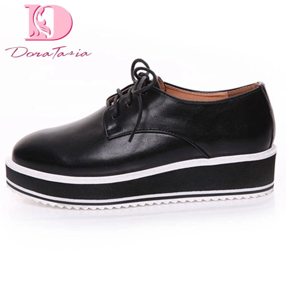 Doratasia New Fashion 2020 Plus Size 33-50 Platform Shoes Woman Vulcanize Lace Up Comfortable Vulcanize Women Shoes
Doratasia New Fashion 2020 Plus Size 33-50 Platform Shoes Woman Vulcanize Lace Up Comfortable Vulcanize Women Shoes