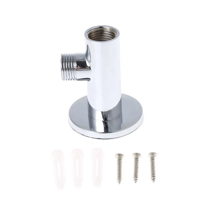Wall Suction Cup Shower Arm Flange Holder Hose Connector 2 Way Diverter Hose Fitting
Wall Suction Cup Shower Arm Flange Holder Hose Connector 2 Way Diverter Hose Fitting