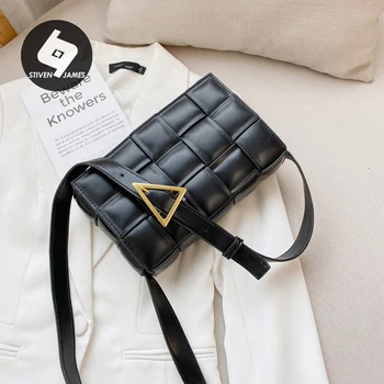 STIVEN JAMES Women Crossbody Cassette Bag Cow Split Leather Woven Flap Purse Knitting Squares Shoulder Bag Luxury Design Handbag
STIVEN JAMES Women Crossbody Cassette Bag Cow Split Leather Woven Flap Purse Knitting Squares Shoulder Bag Luxury Design Handbag