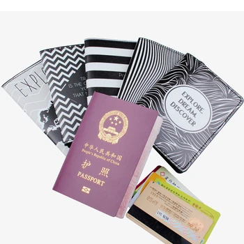 Fashion Black White Passport Covers Holder Business Multi-Function ID Bank Card PU Leather Wallet Case Women Travel Accessories
Fashion Black White Passport Covers Holder Business Multi-Function ID Bank Card PU Leather Wallet Case Women Travel Accessories
