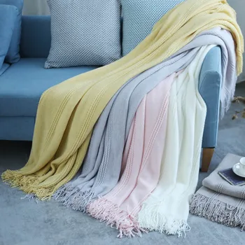 130x170cm Artificial Wool Thread Blanket For Living Room Bed Travel Hotel Tailstock Coverlet For Bedding Sofa
130x170cm Artificial Wool Thread Blanket For Living Room Bed Travel Hotel Tailstock Coverlet For Bedding Sofa