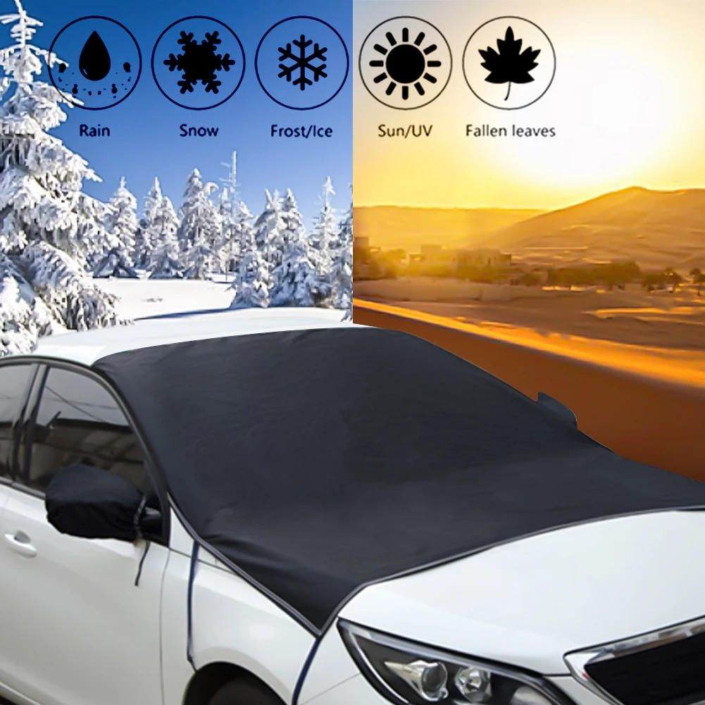 215*125cm Automobile Magnetic Sunshade Cover Car Windshield Snow Sun Shade Waterproof Protector Cover Car Front Windscreen Cover
215*125cm Automobile Magnetic Sunshade Cover Car Windshield Snow Sun Shade Waterproof Protector Cover Car Front Windscreen Cover