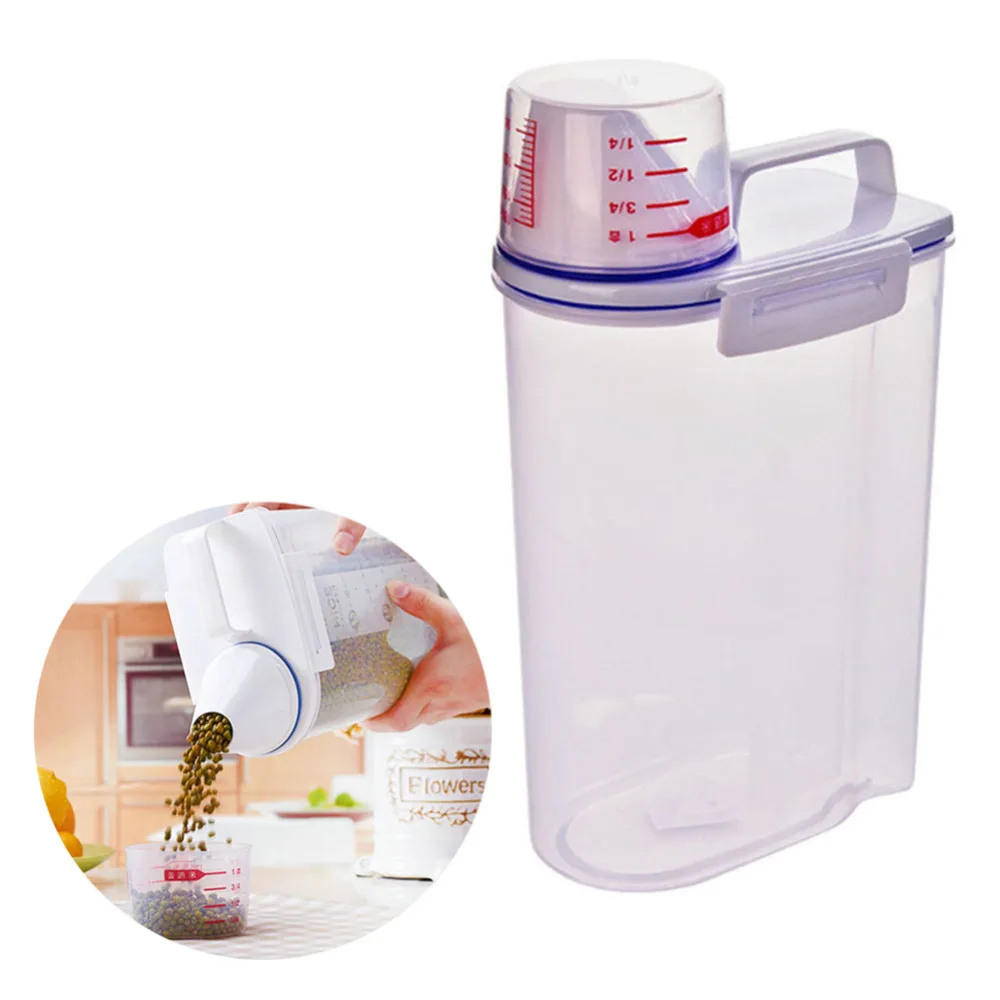 2L Transparent Food Storage Box Grains Beans Storage Contain Sealed Home Organizer Food Container Refrigerator Storage Box
2L Transparent Food Storage Box Grains Beans Storage Contain Sealed Home Organizer Food Container Refrigerator Storage Box