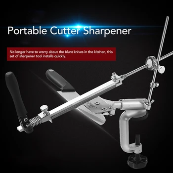 Hot Portable Cutter Sharpener Professional Stainless Steel Kitchen Sharpening System Tools Fix-angle Whetstone Grinder Machine
Hot Portable Cutter Sharpener Professional Stainless Steel Kitchen Sharpening System Tools Fix-angle Whetstone Grinder Machine