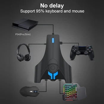 Keyboard and Mouse Adapter Converter with 3.5mm Headphone Jack Gamepad Controller Converter For PS4 For XBOX For ONE For SWITCH
Keyboard and Mouse Adapter Converter with 3.5mm Headphone Jack Gamepad Controller Converter For PS4 For XBOX For ONE For SWITCH