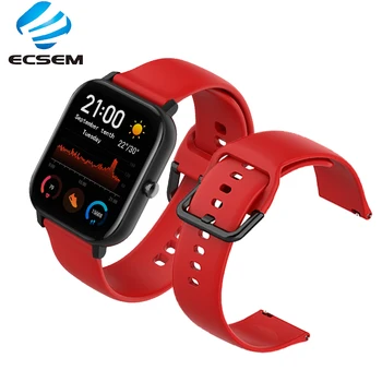 Silicone band for Amazfit GTS GTR 42MM vivoactive 3 smart watch accessories replacement 20MM adjustable wristband strap bracelet 
Silicone band for Amazfit GTS GTR 42MM vivoactive 3 smart watch accessories replacement 20MM adjustable wristband strap bracelet