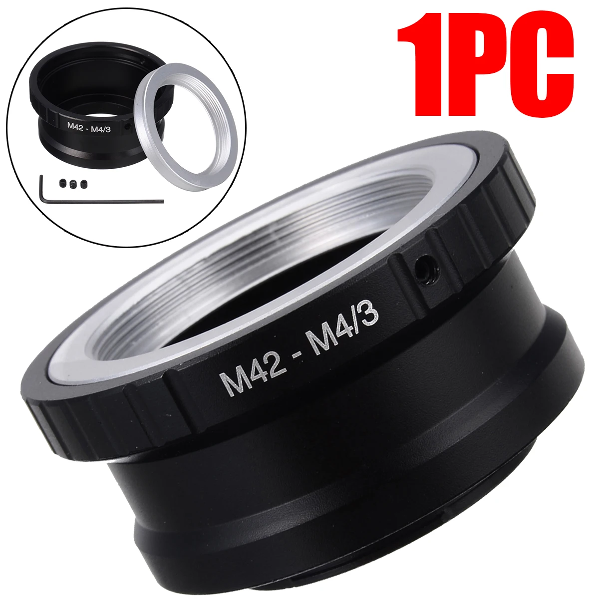 Mayitr 1PC Camera Lens Adapter Ring M42 Lens To An Micro 4/3 M4/3 MFT Mount For O-lympus Pen for Panasonic Lumix G
Mayitr 1PC Camera Lens Adapter Ring M42 Lens To An Micro 4/3 M4/3 MFT Mount For O-lympus Pen for Panasonic Lumix G