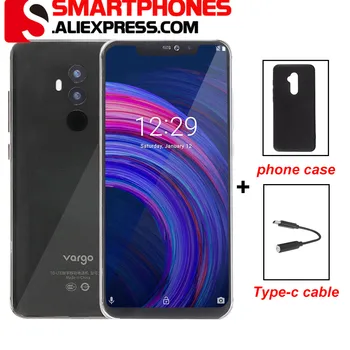 Vargo VX4 Smartphone 6GB+128GB 6.2" 19:9 Notch Screen Helio P23 Octa Core Android 8.1 16MP 3550mAh 4G Global Version Smartphone
Vargo VX4 Smartphone 6GB+128GB 6.2" 19:9 Notch Screen Helio P23 Octa Core Android 8.1 16MP 3550mAh 4G Global Version Smartphone
