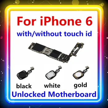 For iPhone 6 mobile motherboard Tested Good Working Original Factory Unlocked for iPhone 6 mainboard With/Without Touch ID IOS
For iPhone 6 mobile motherboard Tested Good Working Original Factory Unlocked for iPhone 6 mainboard With/Without Touch ID IOS