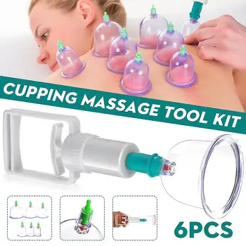 6Pcs Chinese Vacuum Body Cupping Massager Cans Tank Massage Cup Pumps Pull Out Relax Opener Banks
6Pcs Chinese Vacuum Body Cupping Massager Cans Tank Massage Cup Pumps Pull Out Relax Opener Banks