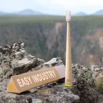 Cone Bamboo Toothbrush Degradable Environmentally Friendly Bamboo Toothbrush Painting zhu shou bing Toothbrush Customizable LOGO
Cone Bamboo Toothbrush Degradable Environmentally Friendly Bamboo Toothbrush Painting zhu shou bing Toothbrush Customizable LOGO