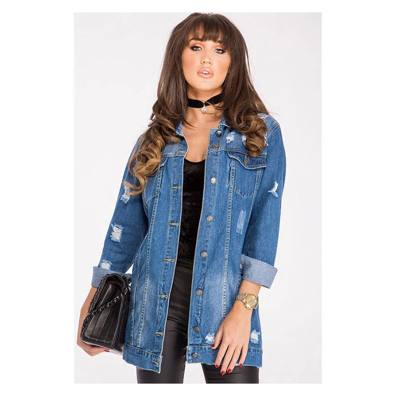 Plus Size Long Jean Jacket Denim Jacket Women Fall 2020 Women Popular Mid Length Hole Denim Trench Coat Oversized Women Clothes
Plus Size Long Jean Jacket Denim Jacket Women Fall 2020 Women Popular Mid Length Hole Denim Trench Coat Oversized Women Clothes