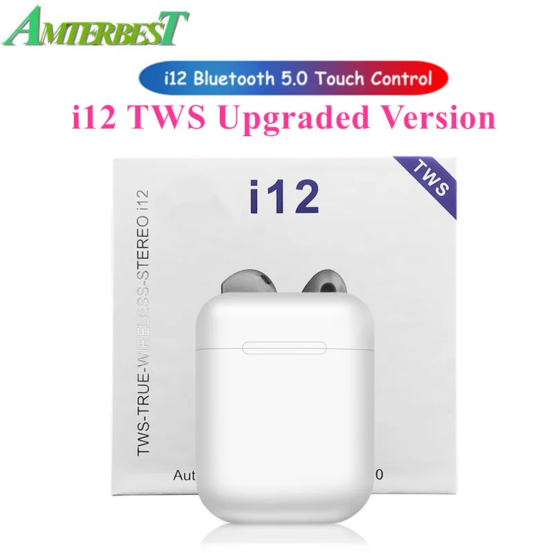AMTERBEST i12 Tws Wireless Bluetooth 5.0 Mini Earbuds Touch Control Earphones Headsets For Iphone Android PK i30 i60 i14 i18 tws
AMTERBEST i12 Tws Wireless Bluetooth 5.0 Mini Earbuds Touch Control Earphones Headsets For Iphone Android PK i30 i60 i14 i18 tws
