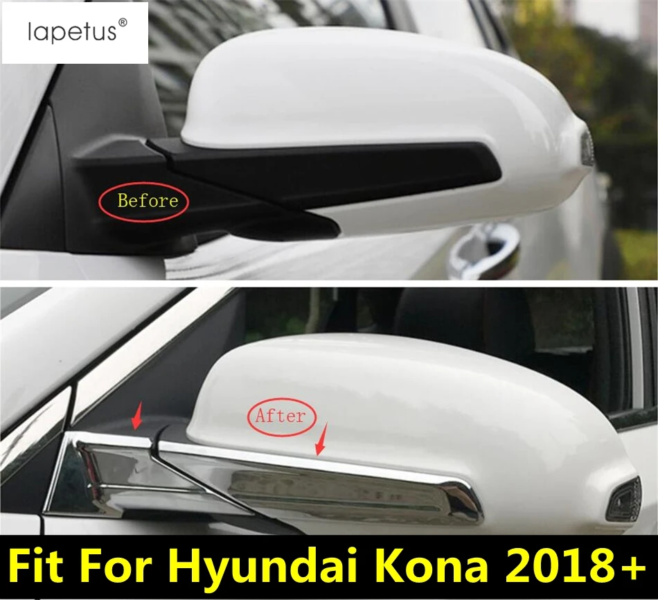 Chrome Rearview Mirror Overlay Rubbing Strip Decoration Cover Trim Accessories Exterior Refit Kit For Hyundai Kona 2018 - 2022
Chrome Rearview Mirror Overlay Rubbing Strip Decoration Cover Trim Accessories Exterior Refit Kit For Hyundai Kona 2018 - 2022