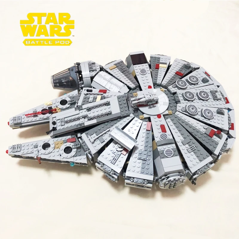 NEW Building Blocks Star Millennium Falcon Figures Wars Harmless Bricks Enlighten Fit Compatible Legoing Starwars Toys
NEW Building Blocks Star Millennium Falcon Figures Wars Harmless Bricks Enlighten Fit Compatible Legoing Starwars Toys