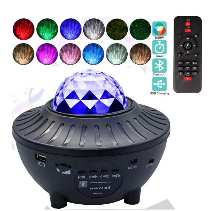 Colorful Starry Sky Projector Bluetooth USB Remote Control Music Player LED Night Light Romantic Projection Lamp Christmas Gift
Colorful Starry Sky Projector Bluetooth USB Remote Control Music Player LED Night Light Romantic Projection Lamp Christmas Gift