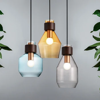 Nordic Glass Pendant Light Hanging Lamp for Home Deco Kitchen Dining Room Bedroom Suspension Luminaire Modern LED Light Fixtures
Nordic Glass Pendant Light Hanging Lamp for Home Deco Kitchen Dining Room Bedroom Suspension Luminaire Modern LED Light Fixtures