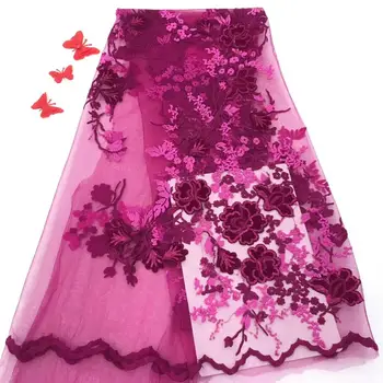 5yards flowers pattern design good quality african velvet lace fabric fashion net velvet lace for wedding dress JIAJIASE211
5yards flowers pattern design good quality african velvet lace fabric fashion net velvet lace for wedding dress JIAJIASE211