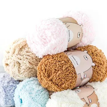 2pcs Coral Velvet Yarn Fluffy Dolls Blanket Shoes Baby Cloth Polyester Velvet Knitting Thread Yarn Knitting/Crochet/Carpet/Hats
2pcs Coral Velvet Yarn Fluffy Dolls Blanket Shoes Baby Cloth Polyester Velvet Knitting Thread Yarn Knitting/Crochet/Carpet/Hats