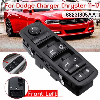 Front Left Master Window Switch For Dodge Charger Ram 68231805AA Black 2011-2017
Front Left Master Window Switch For Dodge Charger Ram 68231805AA Black 2011-2017