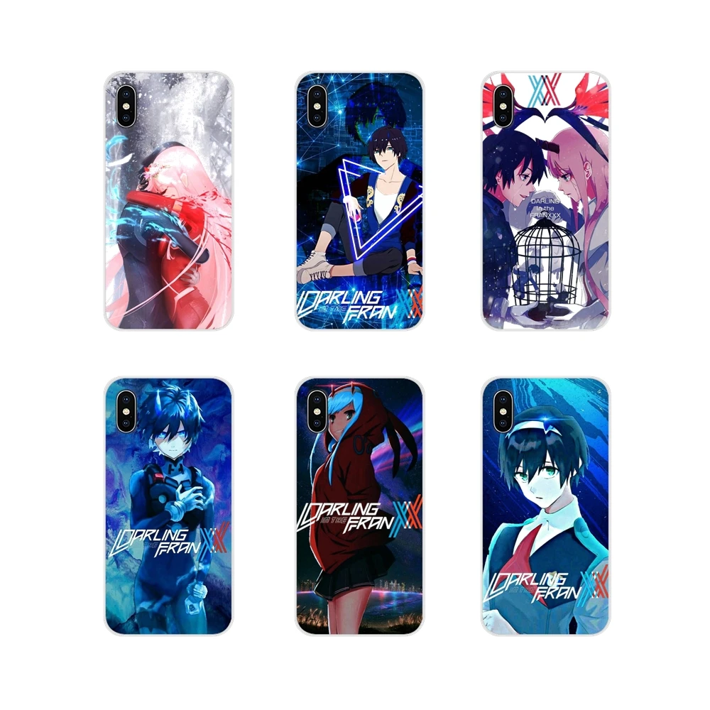 Для Samsung Galaxy J1 J2 J3 J4 J5 J6 J7 J8 Plus 2018 Prime 2015 2016 2017 Anime Darling in the FranXX Zero два чехла для