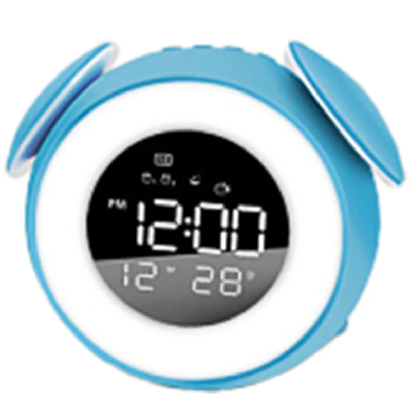 Wake Up Light Alarm Clock Table Lamp with Sunset Mode Night Light for Children's Bedroom Decoration
Wake Up Light Alarm Clock Table Lamp with Sunset Mode Night Light for Children's Bedroom Decoration